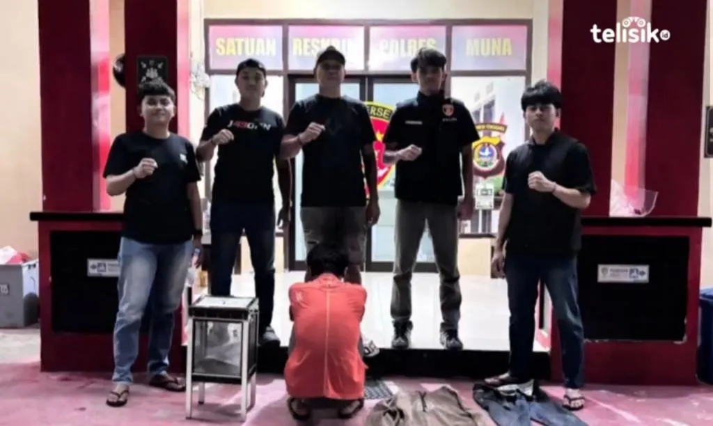 Buser Bharakati Polres Muna Ringkus Spesialis Pencuri Kotak Amal, Uangnya Dibelikan Narkoba dan Judol