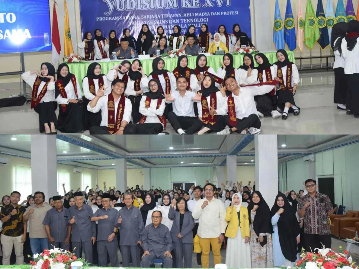 263 Mahasiswa FST UMW Kendari Resmi Yudisium, Farmasi jadi Penyumbang Lulusan Terbanyak