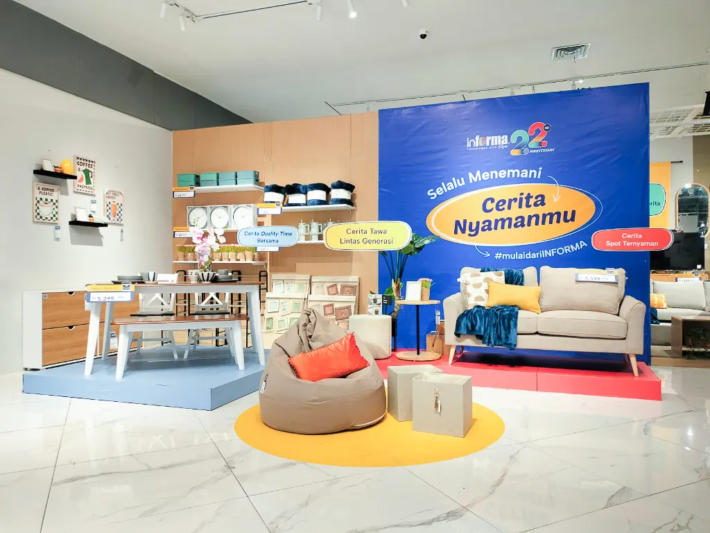 Belanja Furniture di Informa Kendari Kini Bisa Dicicil Tanpa DP dan Survey