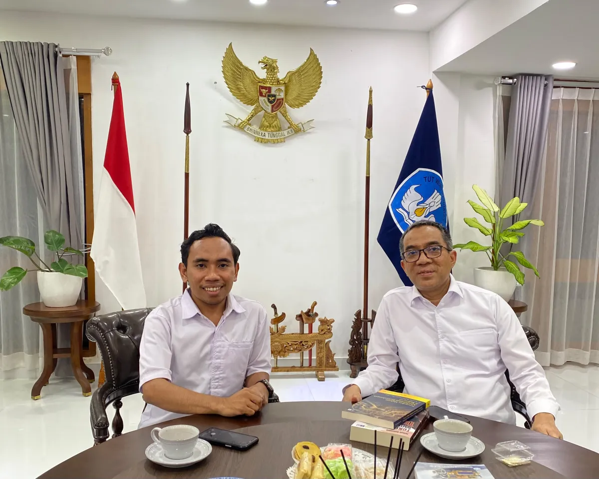 HMI Koorkom UNJ Temui Mendiktisaintek Brian Yuliarto, Bahas Masa Depan Pendidikan Tinggi dan Peran Mahasiswa