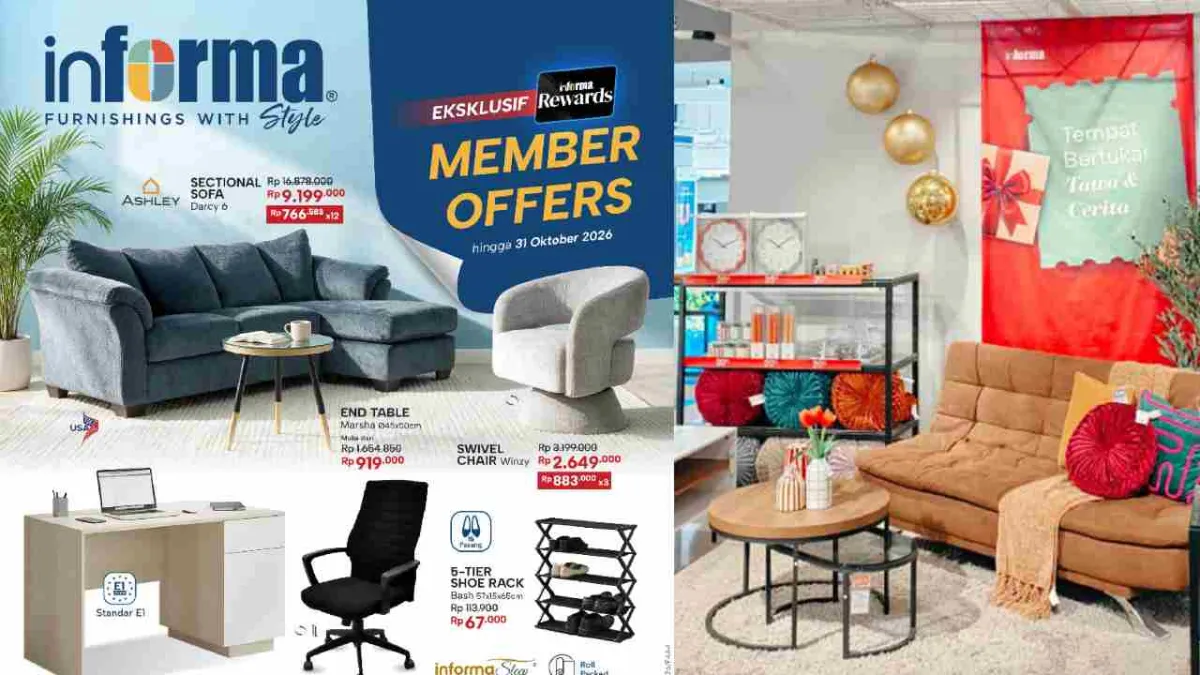 INFORMA Kendari Tawarkan Cashback 10 Persen dan Hadiah Langsung, Promo Berlaku hingga 31 Oktober 2026