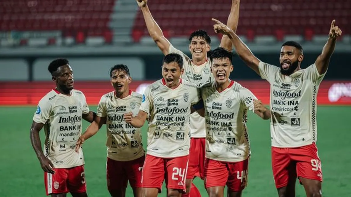 Bali United Bantai Garudayaksa 5-0, Naik ke Posisi Ketiga