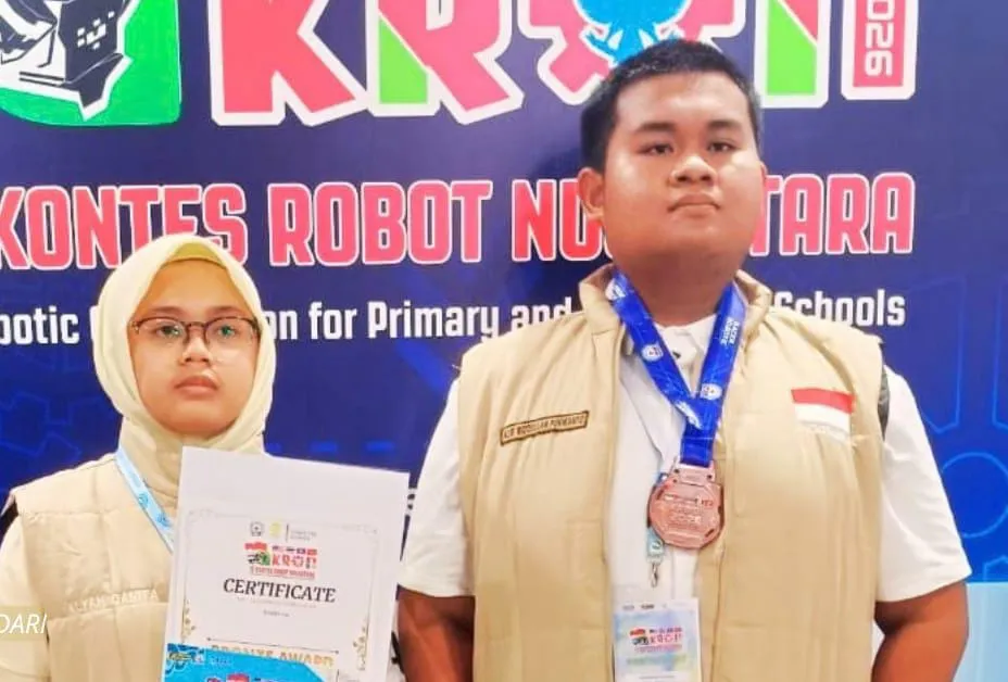 Dua Murid MAN 1 Kendari Tembus Kompetisi Robot ASEAN, Pulang Bawa Medali dari Universitas Indonesia