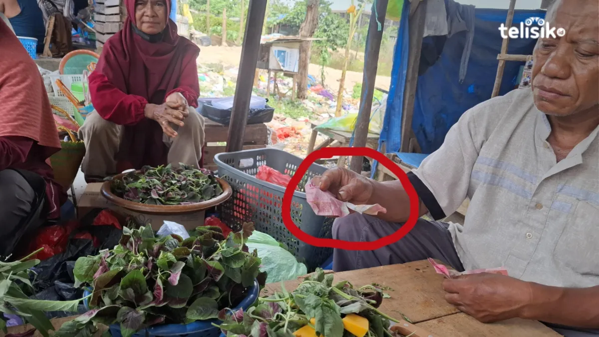 Uang Palsu Beredar di Pasar Ranomeeto Konawe Selatan, Sejumlah Pedagang Tertipu dan Rugi